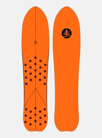 Snowboard Burton Family Tree Backseat Driver Pow Surfing