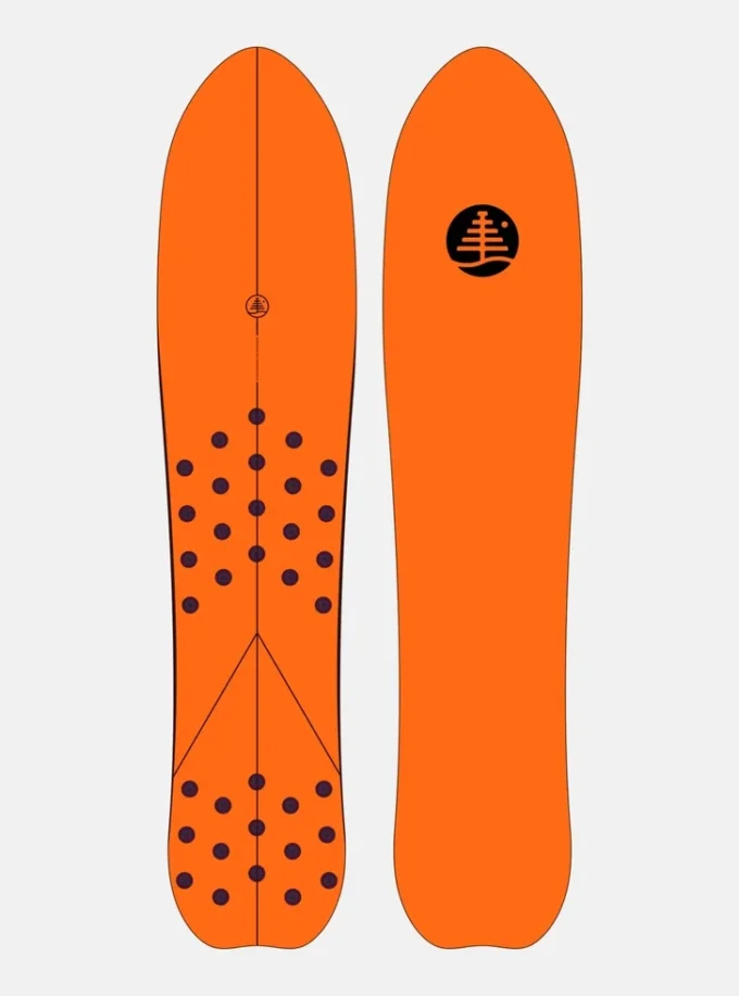 Snowboard Burton Family Tree Backseat Driver Pow Surfing