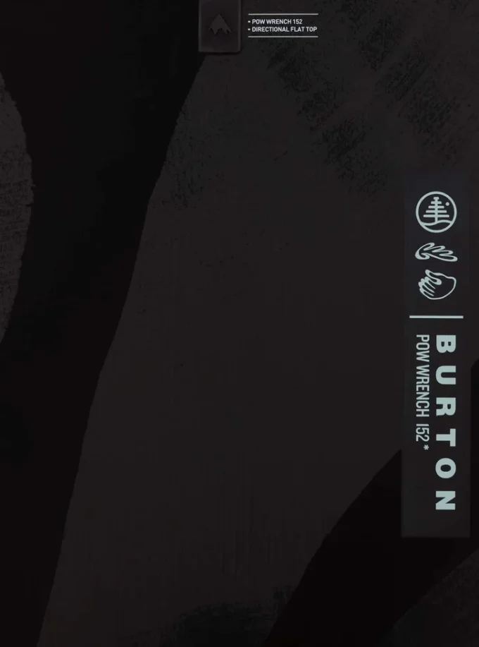 Snowboard Burton Family Tree Pow Wrench Flat Top Snowboard Burton Family Tree Pow Wrench Flat Top