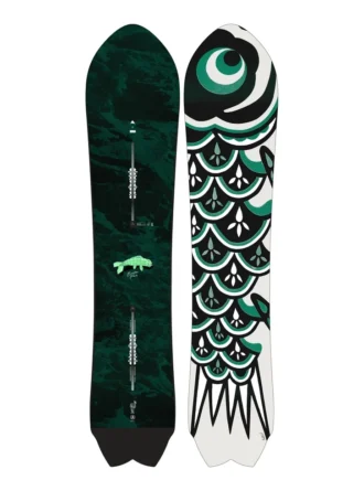 Snowboard Burton Fish 3D Directional Flat Top pour homme – 2e qualité
