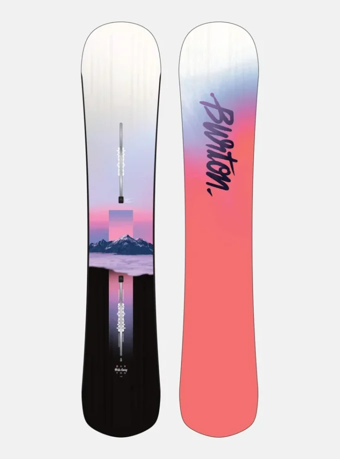 Snowboard Burton Hideaway Flat Top pour femmes Snowboard Burton Hideaway Flat Top pour femmes