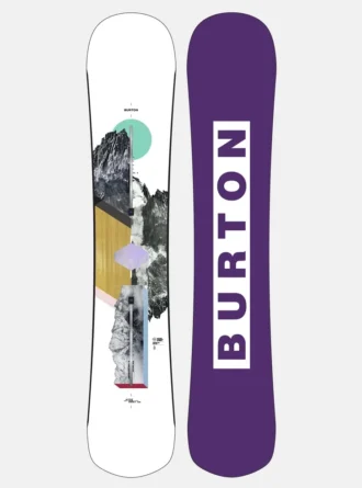 Snowboard Burton Hideaway Flat Top pour femmes (échantillon)