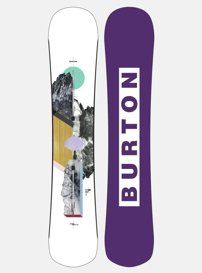 Snowboard Burton Hideaway Flat Top pour femmes (échantillon)