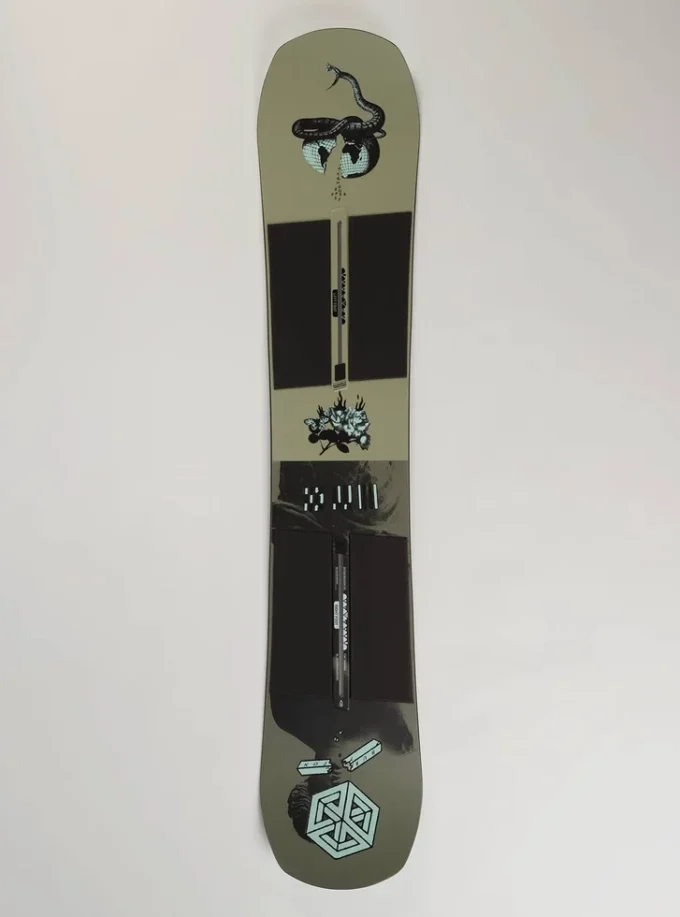 Snowboard Burton Name Dropper Camber pour homme