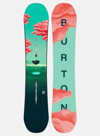 Snowboard Burton Yeasayer Camber pour femme (exemple)