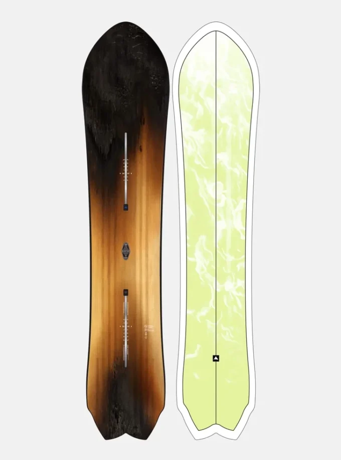 Snowboard directionnel à plateau plat Burton 3D Fish Snowboard directionnel à plateau plat Burton 3D Fish