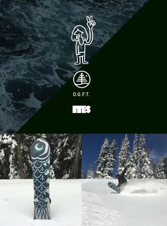 Snowboard directionnel à plateau plat Burton Fish 3D pour homme Snowboard directionnel à plateau plat Burton Fish 3D pour homme