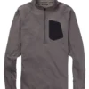 Sous-vêtement Burton [ak]® Baker Power Wool™ à fermeture éclair quart de longueur pour homme
