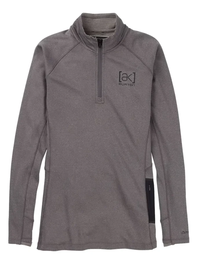 Sous-vêtement Burton [ak]® Baker Power Wool™ à quart de zip pour femme