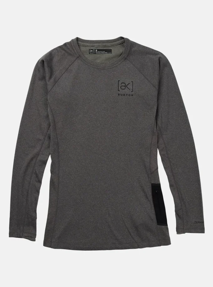Sous-vêtement à col rond Burton [ak]® Baker Power Wool™ pour femme