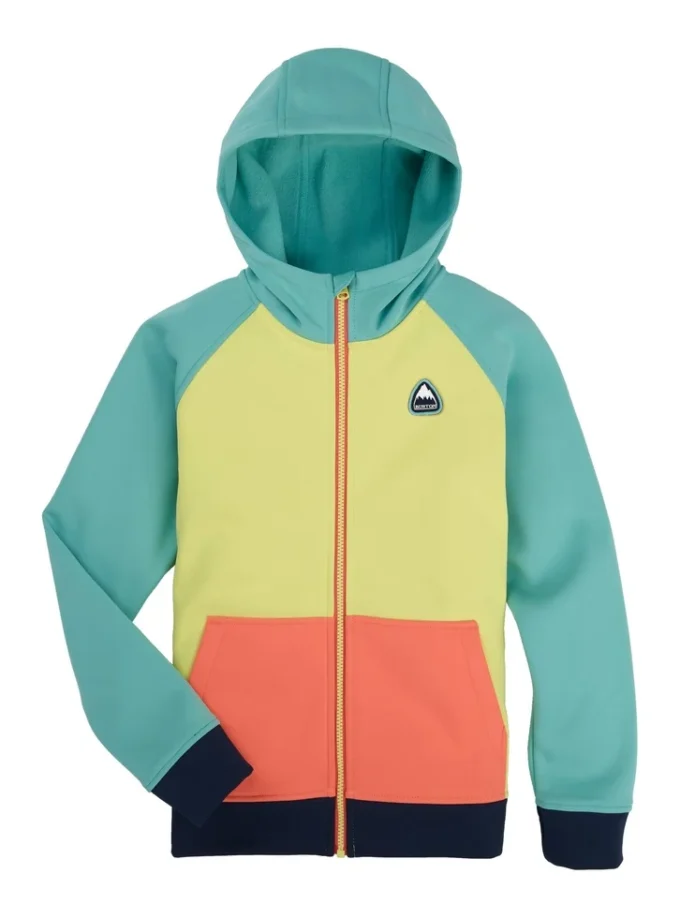 Sweat à capuche zippé Burton Crown Bonded pour enfant Sweat à capuche zippé Burton Crown Bonded pour enfant