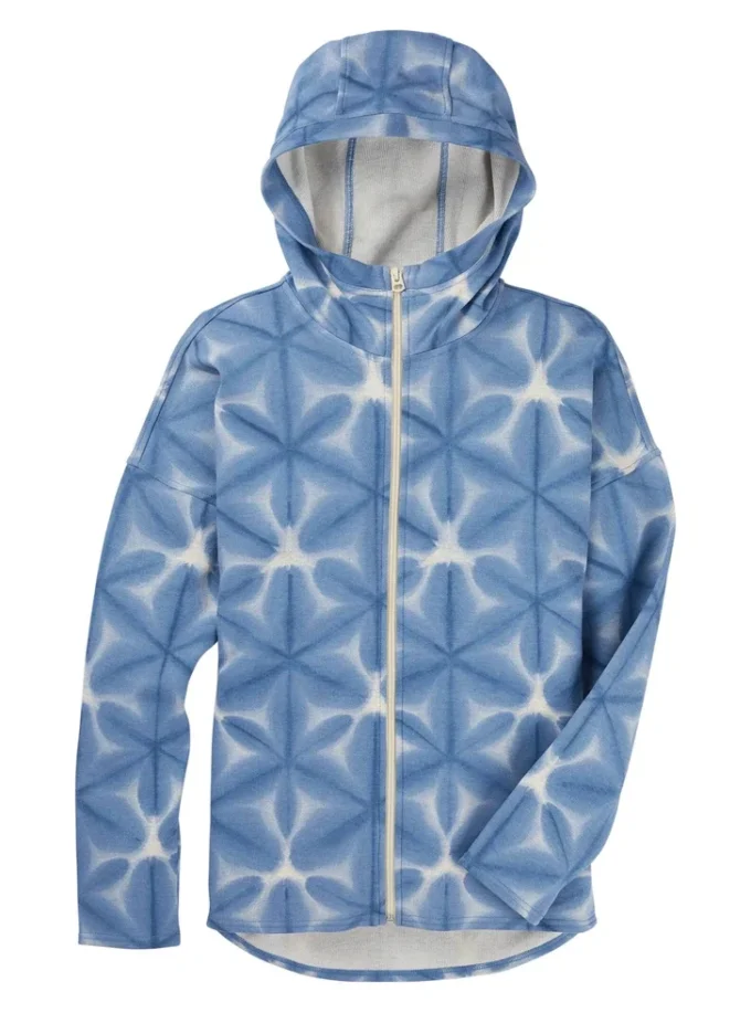 Sweat à capuche zippé Burton Ellmore pour femme