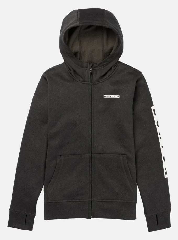 Sweat à capuche zippé Burton Oak pour enfants