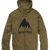 Sweat à capuche zippé Burton Oak pour homme