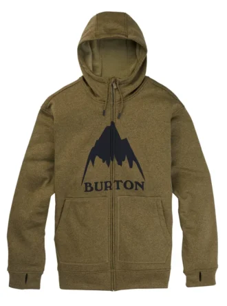Sweat à capuche zippé Burton Oak pour homme