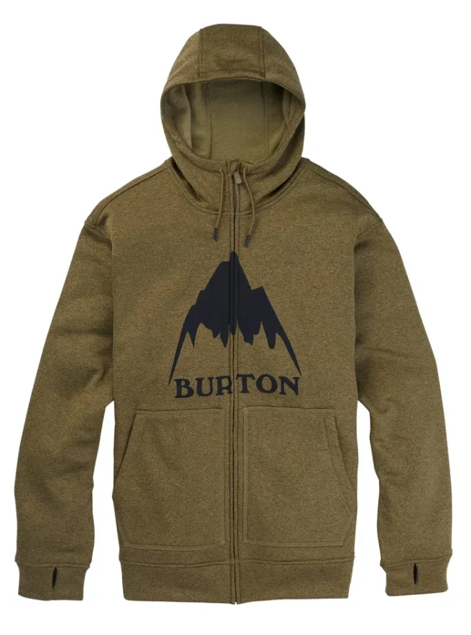 Sweat à capuche zippé Burton Oak pour homme