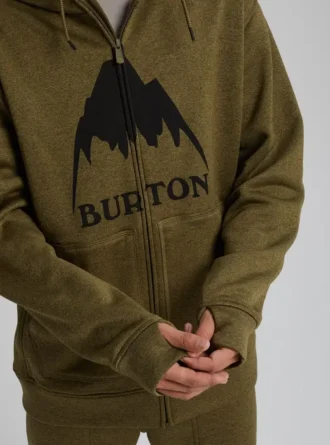Sweat à capuche zippé Burton Oak pour homme