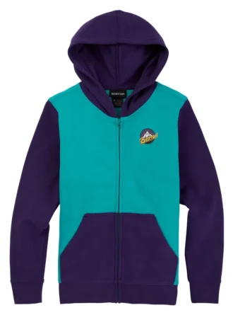 Sweat à capuche zippé Burton Retro Mountain pour enfants