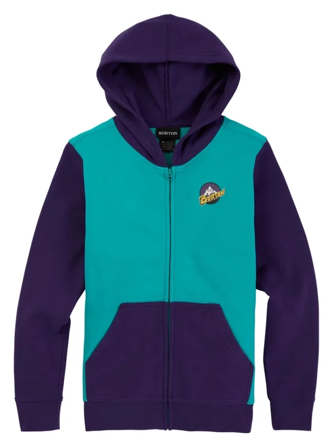 Sweat à capuche zippé Burton Retro Mountain pour enfants