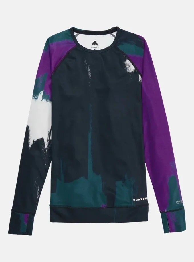 T-shirt à col rond Burton Lightweight X Base Layer pour femme T-shirt à col rond Burton Lightweight X Base Layer pour femme