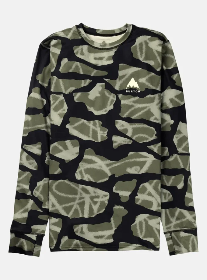 T-shirt à col rond Burton Lightweight X Base Layer pour homme T-shirt à col rond Burton Lightweight X Base Layer pour homme