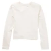 T-shirt court à manches longues Larosa pour femme T-shirt court à manches longues Larosa pour femme