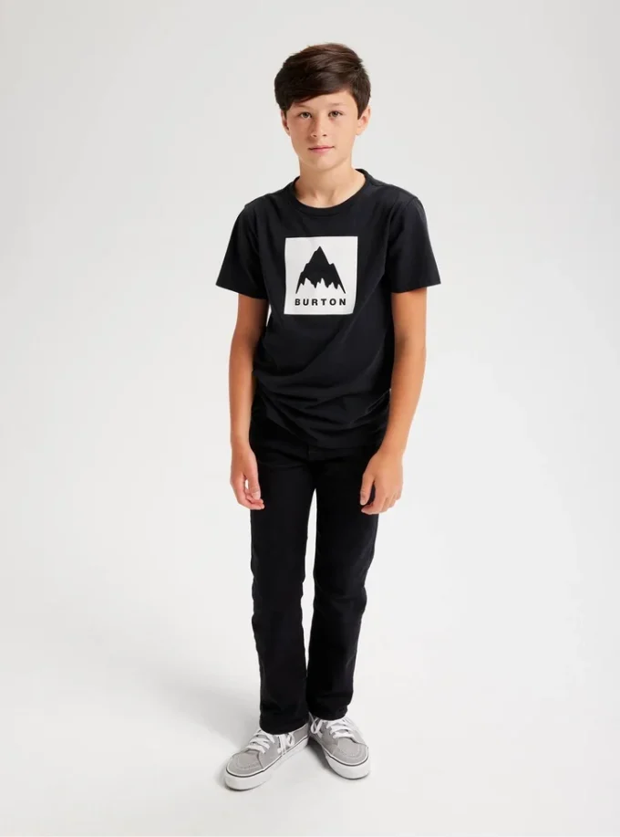 T-shirt à manches courtes Burton Classic Mountain High pour enfants