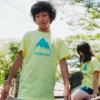 T-shirt à manches courtes Burton Classic Mountain High pour enfants