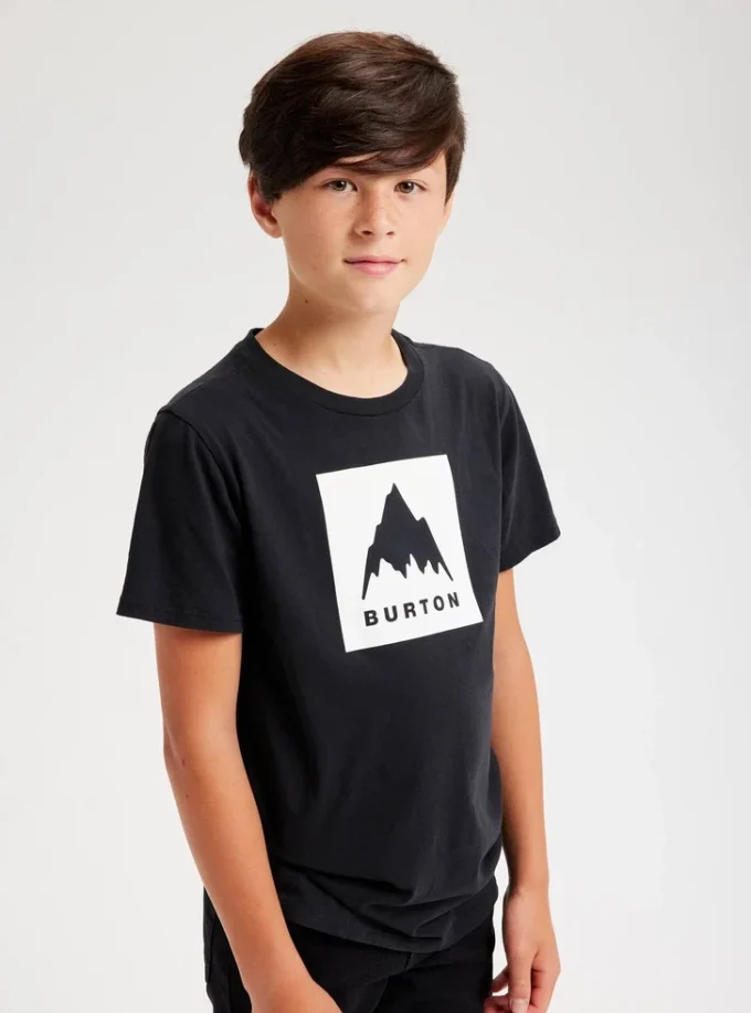 T-shirt à manches courtes Burton Classic Mountain High pour enfants