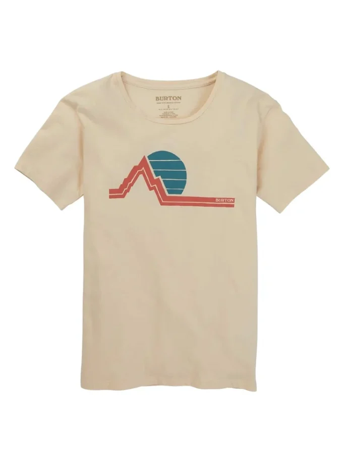 T-shirt à manches courtes Burton Classic Retro pour femme T-shirt à manches courtes Burton Classic Retro pour femme