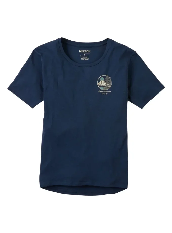 T-shirt à manches courtes et encolure dégagée Burton Ashmore pour femme T-shirt à manches courtes et encolure dégagée Burton Ashmore pour femme