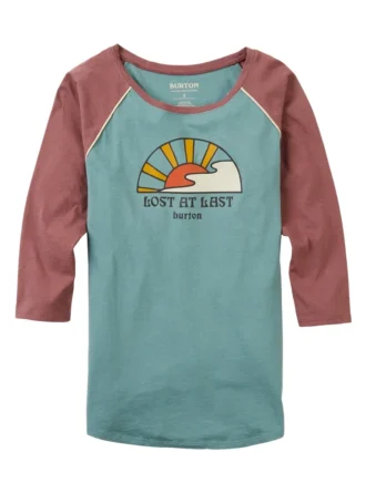 T-shirt à manches longues Burton Ashmore Raglan pour femme