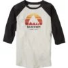 T-shirt à manches raglan Burton Underhill pour enfants