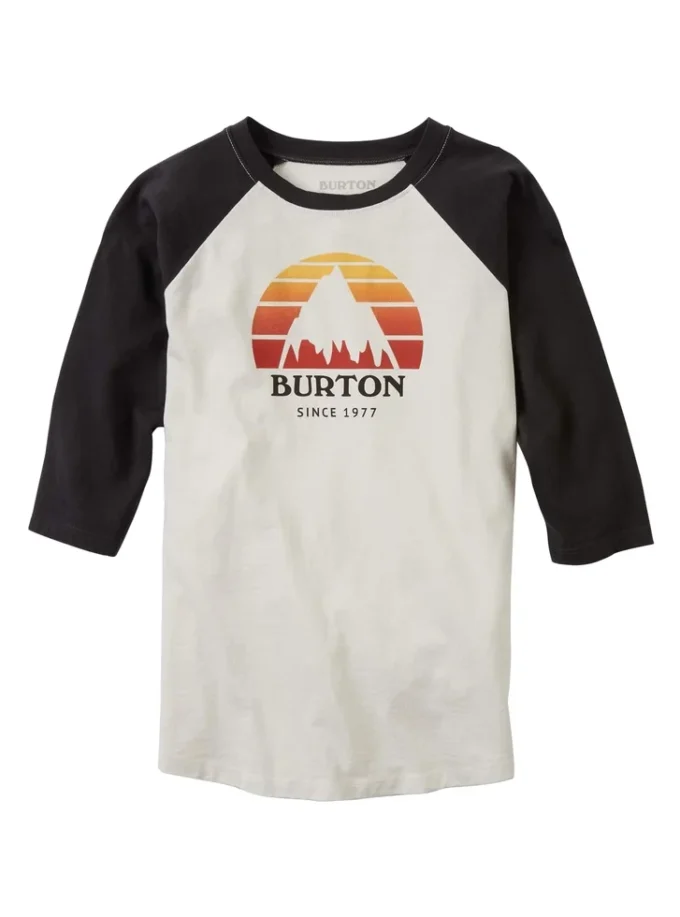 T-shirt à manches raglan Burton Underhill pour enfants