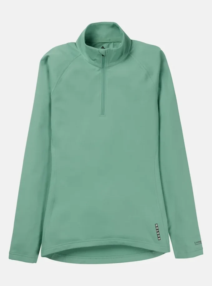 T-shirt à quart de zip Burton Heavyweight X Base Layer pour femme T-shirt à quart de zip Burton Heavyweight X Base Layer pour femme