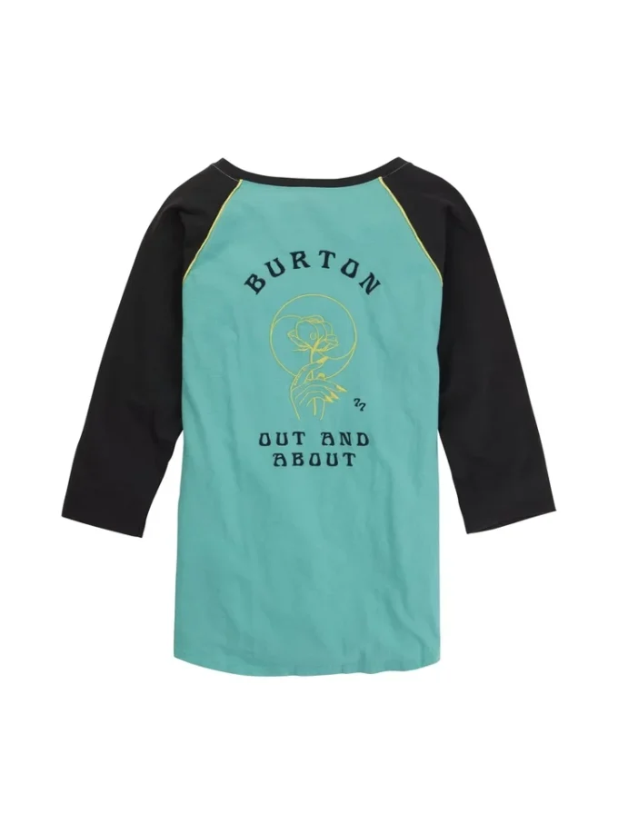 T-shirt raglan Burton Caratunk pour femme T-shirt raglan Burton Caratunk pour femme