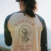 T-shirt raglan Burton Caratunk pour femme T-shirt raglan Burton Caratunk pour femme