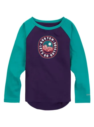 T-shirt technique Burton Midweight Base Layer pour tout-petits