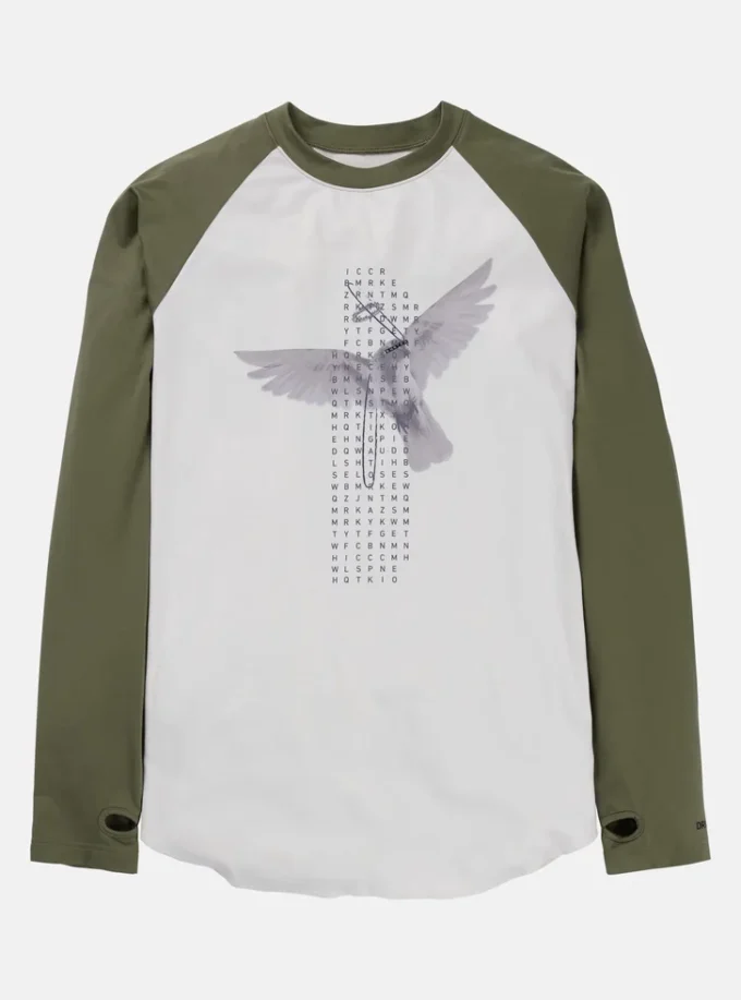 T-shirt technique à manches longues Burton Roadie Base Layer pour homme T-shirt technique à manches longues Burton Roadie Base Layer pour homme